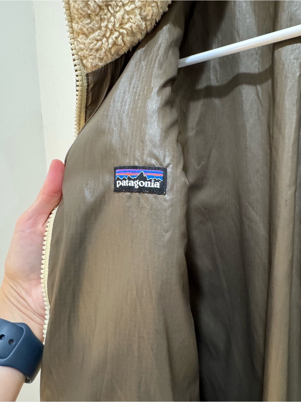 Patagonia Reversible Los Gatos Fleece Vest Women’s Large - Picture 8 of 14
